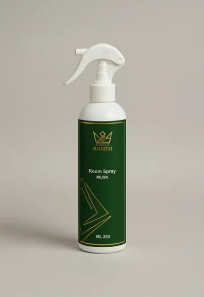 Karma Scent Musk Room Spray 250 ml in a styled
